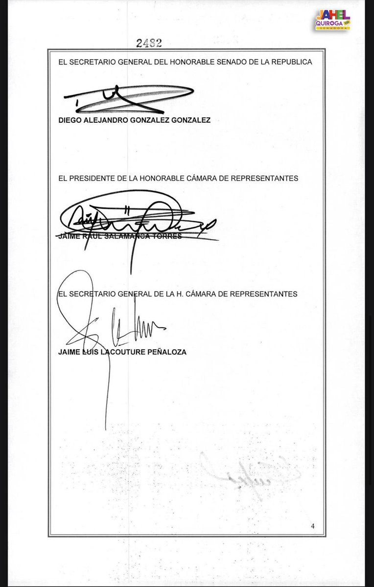 Jahel Quiroga (@jahelup) on Twitter photo Durante más de tres décadas he trabajado para que se reconozca que las gravísimas violaciones a los derechos humanos cometidas en contra de la militancia de <a href="/UP_Colombia/">Unión Patriótica</a> constituyeron un genocidio político.
Hoy, quiero contarles que fruto de ese esfuerzo y del trabajo de las Durante más de tres décadas he trabajado para que se reconozca que las gravísimas violaciones a los derechos humanos cometidas en contra de la militancia de <a href="/UP_Colombia/">Unión Patriótica</a> constituyeron un genocidio político.
Hoy, quiero contarles que fruto de ese esfuerzo y del trabajo de las