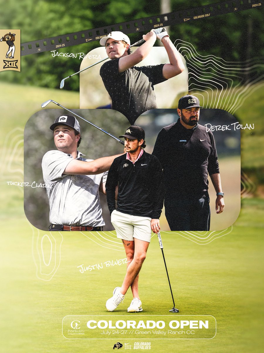 Plenty of Buffs in the field this year at the <a href="/ColoradoOpen/">Colorado Open</a> 🦬⛳️

#GoBuffs