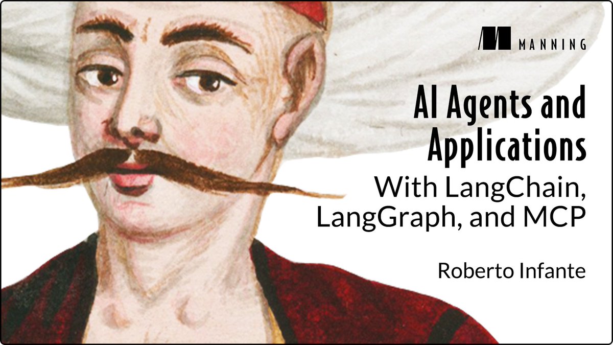 ManningBooks's tweet image. Building an LLM-based app is one thing — deploying and fine-tuning it is a whole other challenge.
AI Agents and Applications by Roberto Infante breaks down the process from the ground up.
Watch the First Chapter Summary: hubs.la/Q03yC1Yg0