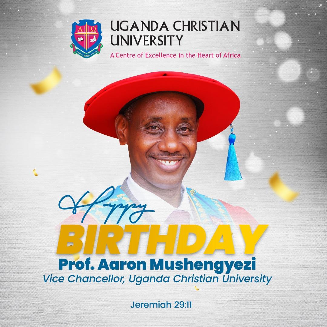 Happiest Birthday to the Coolest VC of the Coolest campus <a href="/UCUniversity/">Uganda Christian University (Official)</a> we celebrate not only the new add but your service at the Center of excellence in the heart of Africa 🥳🥳