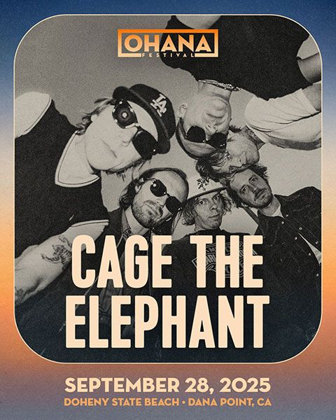 UltimateFests's tweet image. American rock band formed in 2006 in Kentucky, @CageTheElephant are playing a series of festivals this summer including @TheOhanaFest in California on the 28th September!
Tickets are available here: buff.ly/CSp6jo2