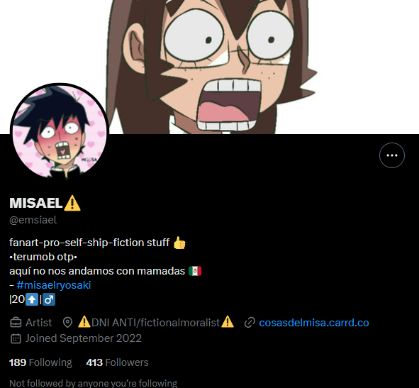 Fr1edIcecream's tweet image. Reposts are helpful T _ T
This proshipper is like bothering me alot
Theyre basically a 20+ Selfshipper who yumes Ritsu and also does pro/darkships, I'm pretty sure they also do NSFW of ritsu on Poipuku &lt;/33 #Mobtwt #mp100 #yumetwt