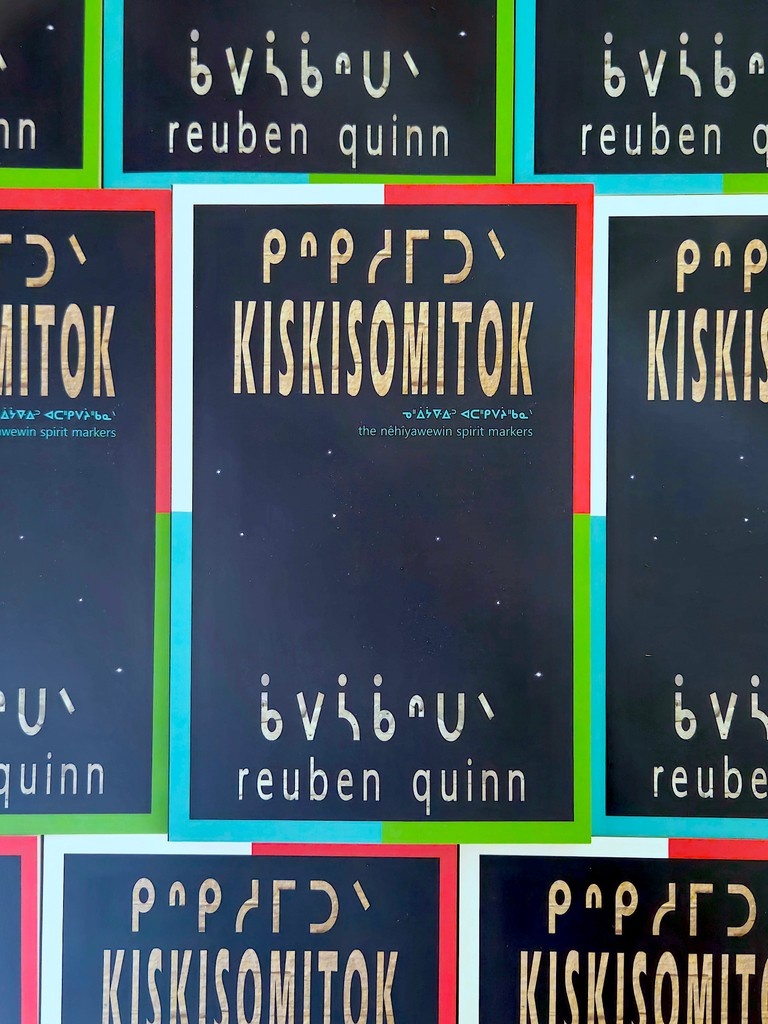 Talonbooks's tweet image. ᑭᐢᑭᓱᒥᑐᐠ kiskisomitok: ᓀᐦᐃᔭᐤ to remind each and one another by nêhîyaw educator ᑳᐯᓵᑳᐢᑌᐠ reuben quinn has arrived! Check it out!
talonbooks.com/books/kiskisom…