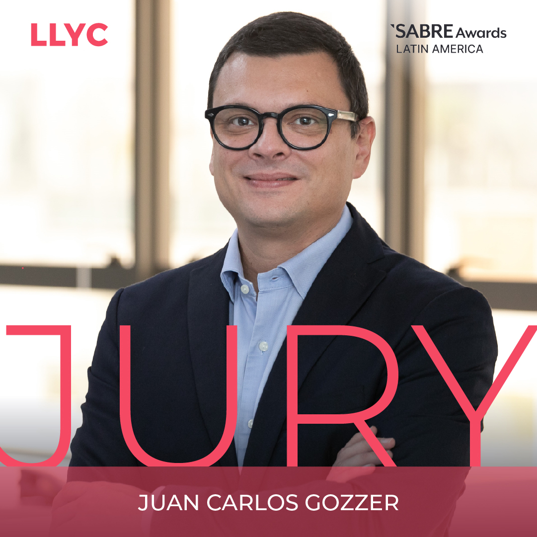 LLYC (@llyc_global) on Twitter photo No todos los días se celebra la creatividad que mueve a toda una región. 🌎
<a href="/juancgozzer/">juan carlos gozzer</a> con más de 15 años liderando estrategias de comunicación y reputación, será jurado en los SABRE Awards Latam.
Stay tuned para conocer más 👀 No todos los días se celebra la creatividad que mueve a toda una región. 🌎
<a href="/juancgozzer/">juan carlos gozzer</a> con más de 15 años liderando estrategias de comunicación y reputación, será jurado en los SABRE Awards Latam.
Stay tuned para conocer más 👀