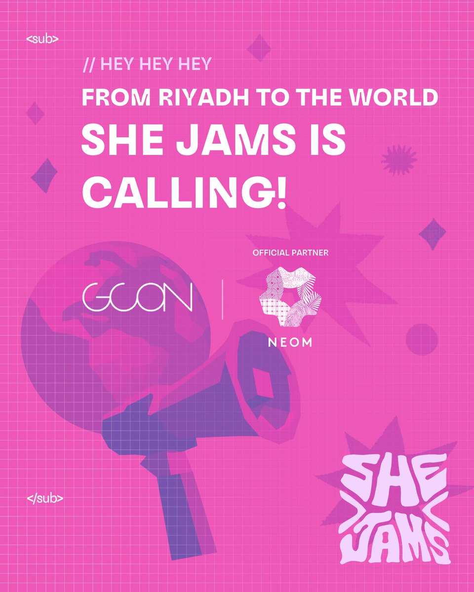 GCONEvents's tweet image. Learn ✅
Innovate ✅
Build ✅
Level up from zero to brilliance🌟
#SheJams is about to begin!

🔗 Register now:
gconevents.com/she-jams-2025

In partnership with @NEOM