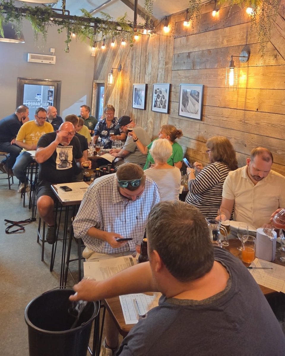 CAMRA (@camra_official) on Twitter photo 🍺We were at <a href="/NailmakerBrewCo/">Nailmaker Brewing Co</a> for the Champion Homebrewer of the Year competition judging, where the UK's top amateur brewers go head-to-head for glory.
👑Good luck to all our finalists, may the best brew win! We can’t wait to crown the winner at <a href="/gbbf/">The Great British Beer Festival</a>
#Homebrew #GBBF2025 #CAMRA 🍺We were at <a href="/NailmakerBrewCo/">Nailmaker Brewing Co</a> for the Champion Homebrewer of the Year competition judging, where the UK's top amateur brewers go head-to-head for glory.
👑Good luck to all our finalists, may the best brew win! We can’t wait to crown the winner at <a href="/gbbf/">The Great British Beer Festival</a>
#Homebrew #GBBF2025 #CAMRA
