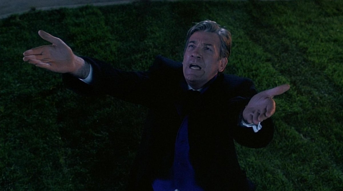 valhallapics's tweet image. Remembering #DavidWarner whom we lost 3 years ago today. Warner played Amos Hackshaw in our 1991 film, #CastADeadlySpell.
