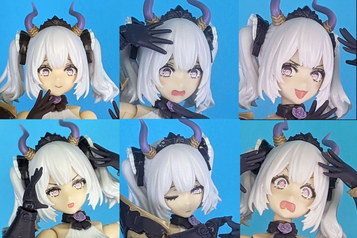 suvenia_pr's tweet image. 【お知らせWF2】
#WF2025夏 #ワンフェス2025夏
#wf2025s #ワンフェス2025s
RAVE RED Monster
▶︎4-08-12
新作 6種セット各5000円
目と口はUVプリンタで印刷済み
#アルカナディア 用フェイスパーツセット
・ソフィエラ
・シャルメド
・エレーナ
再販
・ルミティア
・ヴェルルッタ
・ユクモ
