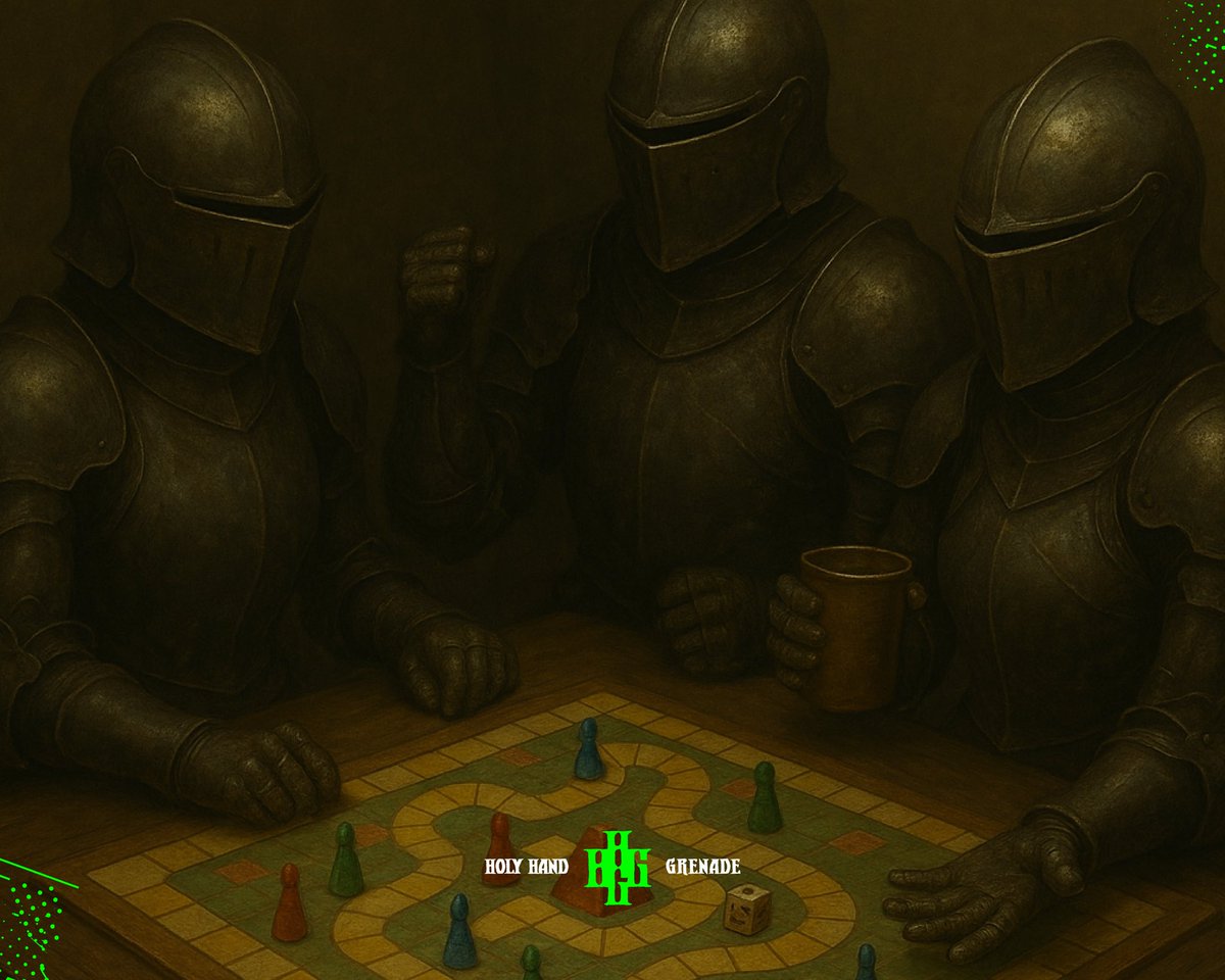 Jugar no es solo pasar el tiempo.
Es crear historias, conexiones y momentos legendarios.  💣⚔️

#HolyHandGrenade #ElJuegoEsSoloElPrincipio