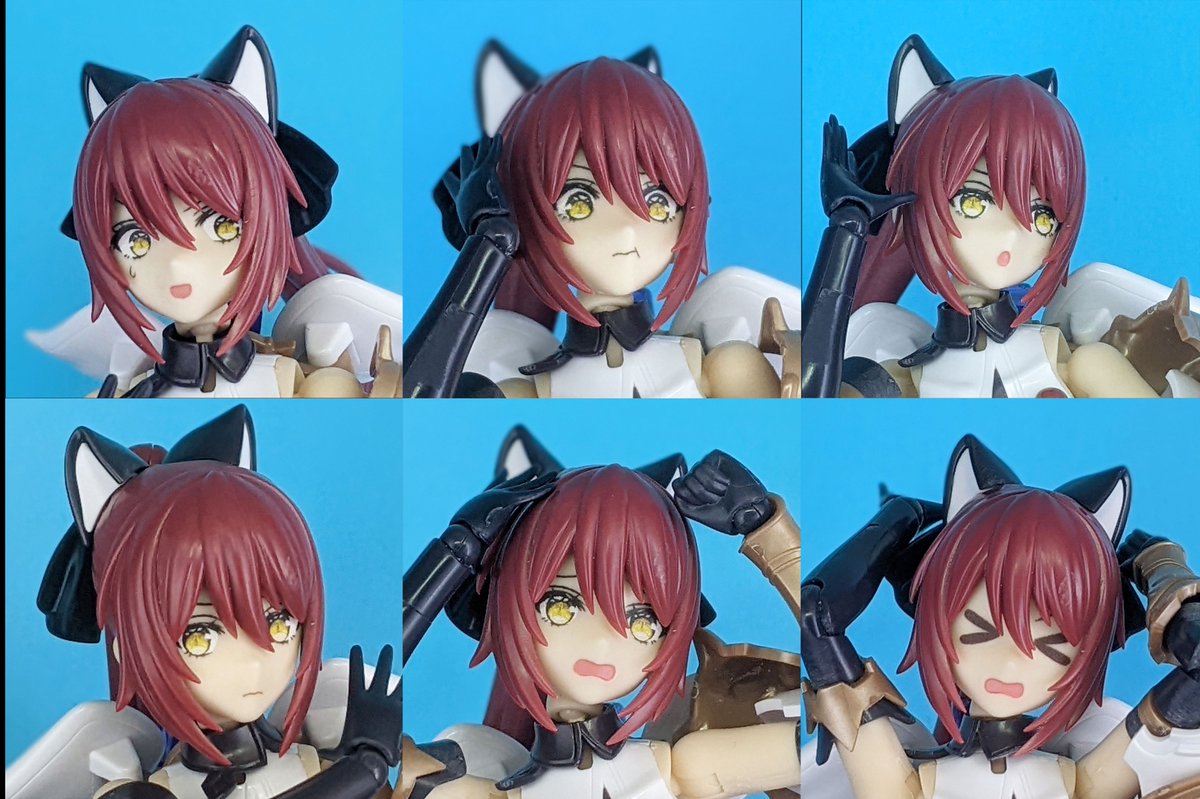 suvenia_pr's tweet image. 【お知らせWF2】
#WF2025夏 #ワンフェス2025夏
#wf2025s #ワンフェス2025s
RAVE RED Monster
▶︎4-08-12
新作 6種セット各5000円
目と口はUVプリンタで印刷済み
#アルカナディア 用フェイスパーツセット
・ソフィエラ
・シャルメド
・エレーナ
再販
・ルミティア
・ヴェルルッタ
・ユクモ