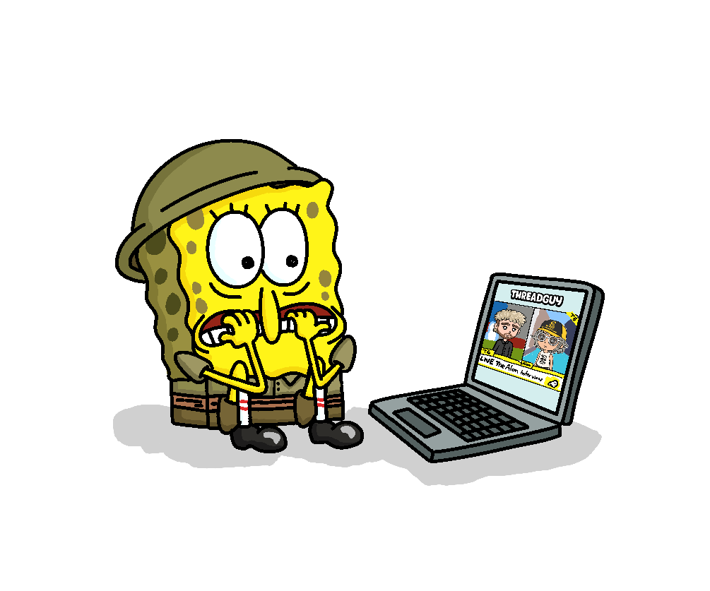 Exclusive photo of <a href="/Cupseyy/">Cupsey</a> watching <a href="/notthreadguy/">threadguy</a>'s interview with <a href="/a1lon9/">alon</a>!