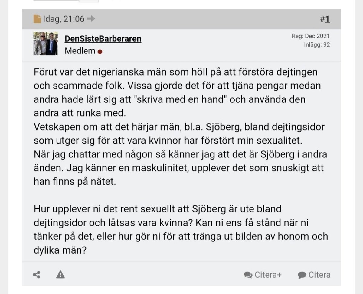 dumpen_se's tweet image. Första gången Patric åkte fast var redan 2012. Då hade han tydligen svårt att skilja på företagets wifi och sin egen sjukdomshistoria, och laddade ner övergreppsmaterial medan han jobbade på en färja. Han fick ett strafföreläggande, lite som en vänlig klapp på axeln från…