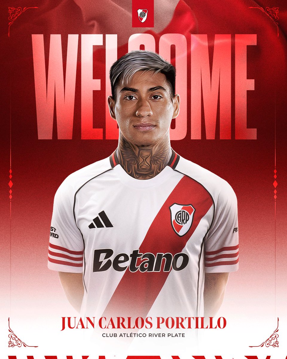 GlobalCARP's tweet image. Your new skin, Juan. 👊
Welcome to River Plate! 🤍❤️🤍