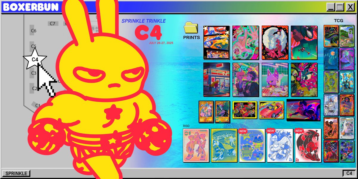 aquiboni's tweet image. SPRINKLE MART CATALOGππ₯¬
Hello Dallas! Iβll be vending at @sprinkletrinkletown this weekend! Come find me in the Super Meat Room at table C4!