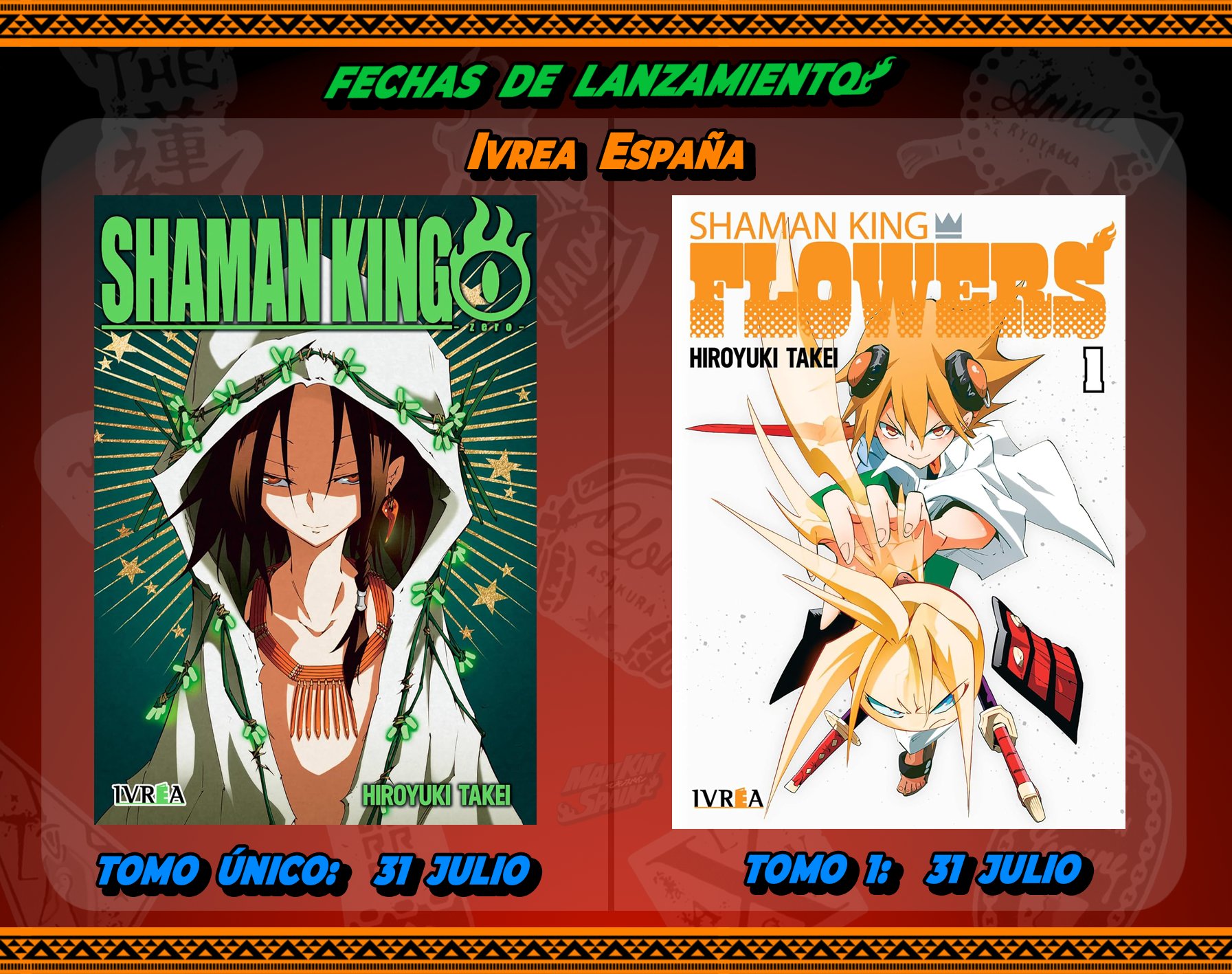 SHAMAN KING サイン入りポスター Mankin Spain - Shaman King Yard (S.K.Y) (@MankinSpain) / X