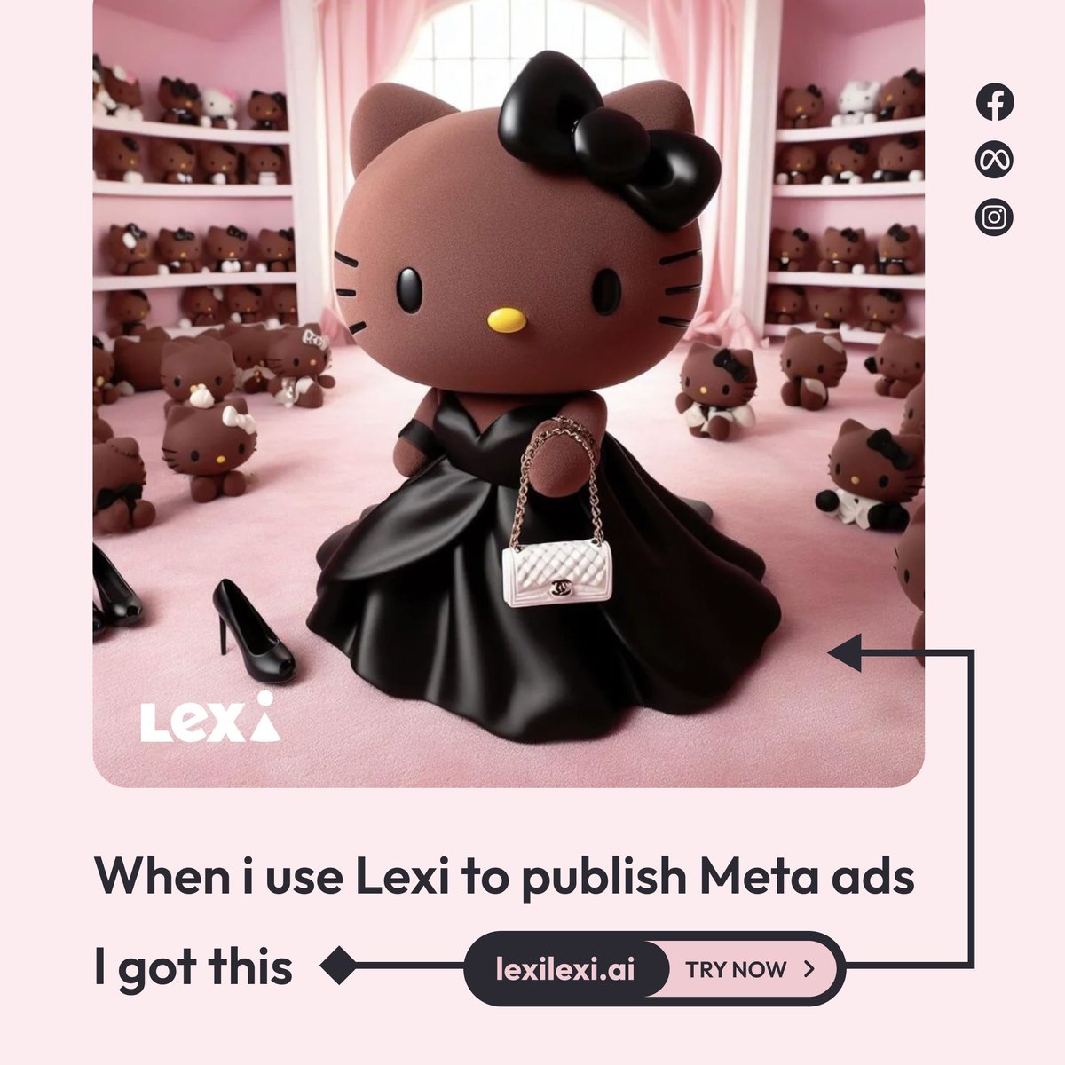 👀 You want your ads to work harder than you do. Lexi gets it.
Forget spending hours on creative design and campaign setup.
Just drop your website URL, and Lexi takes care of:
 ✨ Ad copy
 ✨ Eye-catching creatives (yes, really!)
 ✨ Smart targeting
 ✨ Continuous optimization