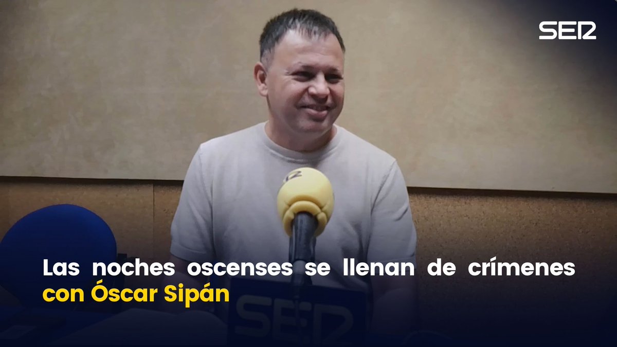 Por las noches "Los crímenes de Huesca"
Mira la entrevista a Óscar Sipán 

cadenaser.com/aragon/2025/07…