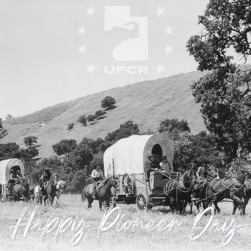 UtahCollegeReps's tweet image. This Pioneer Day we reflect on the legacy of our ancestors—who through faith and determination settled in Utah.
We humbly seek to conserve the freedoms they fought and struggled for.