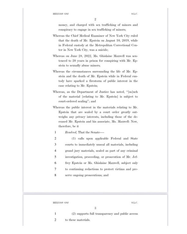 🚨 BREAKING: Rep. Mullin is marching to the House floor with a bombshell resolution demanding every Epstein file be unsealed, immediately.

It calls on all courts to release everything, including grand jury records. Redactions? Only to protect the victims.