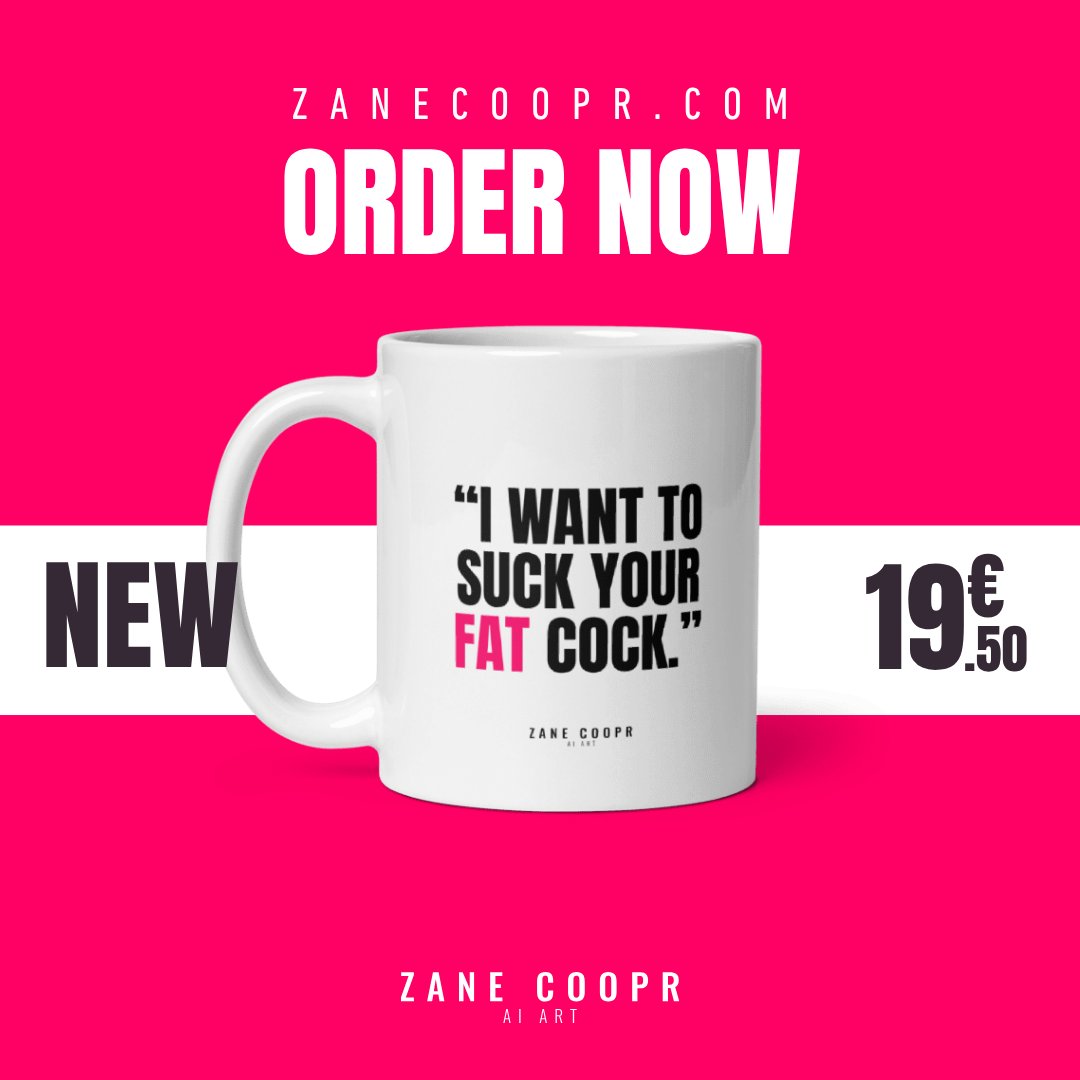ZaneCoopr's tweet photo. ☕ It’s not a mug. It’s a statement.
“I have a request…” 😈
And there’s really only one right answer.
New in the shop — perfect for meetings or messy mornings.
💦 See the product ➜ https://t.co/7XSpfsVLVk
#NSFWMerch #ZaneCoopr #QueerArt #GayDesire #KinkyProduct #ExplicitMug #ThirstTrap #SuckIt