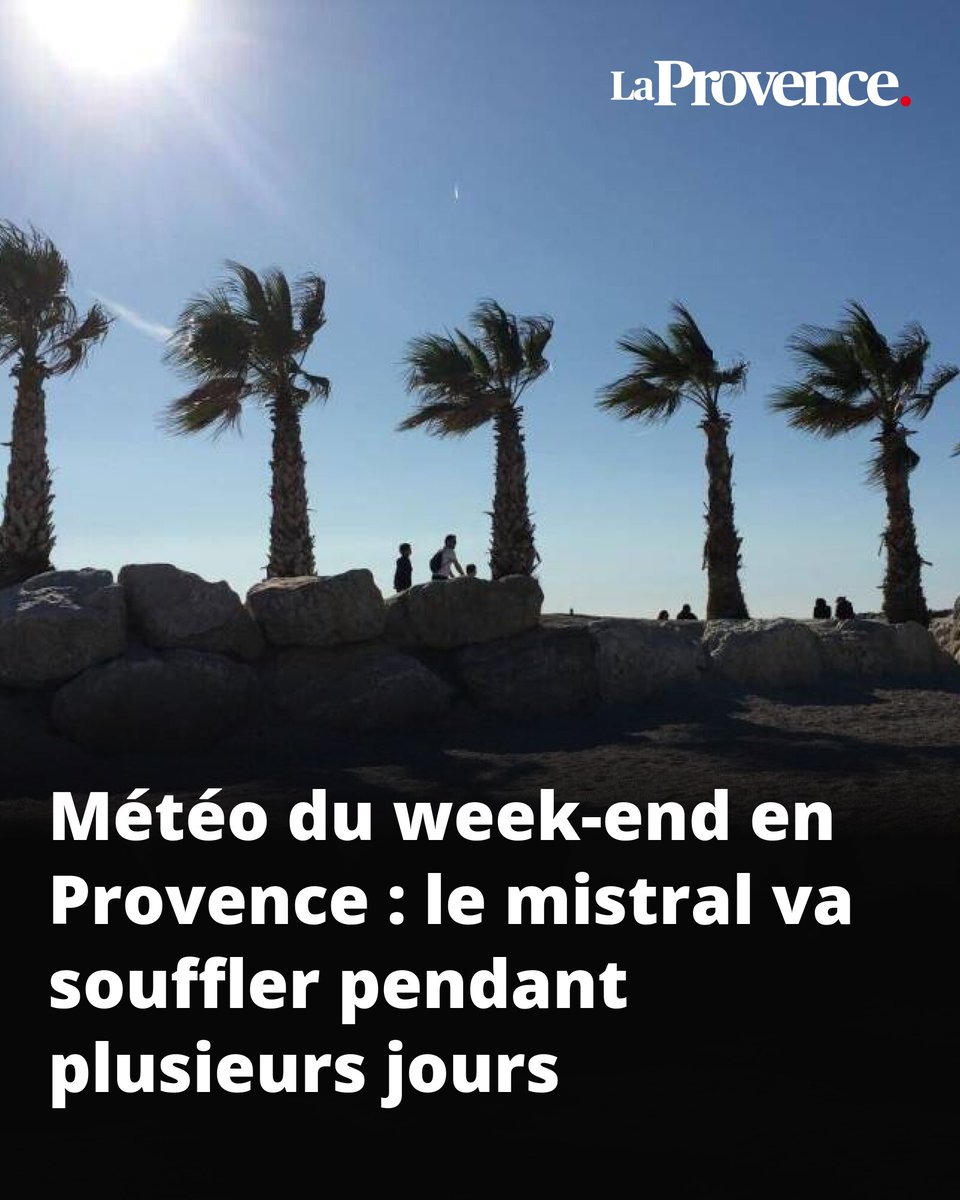 Avec des rafales jusqu'à 90 km/h 💨
👉 l.laprovence.com/vB3G