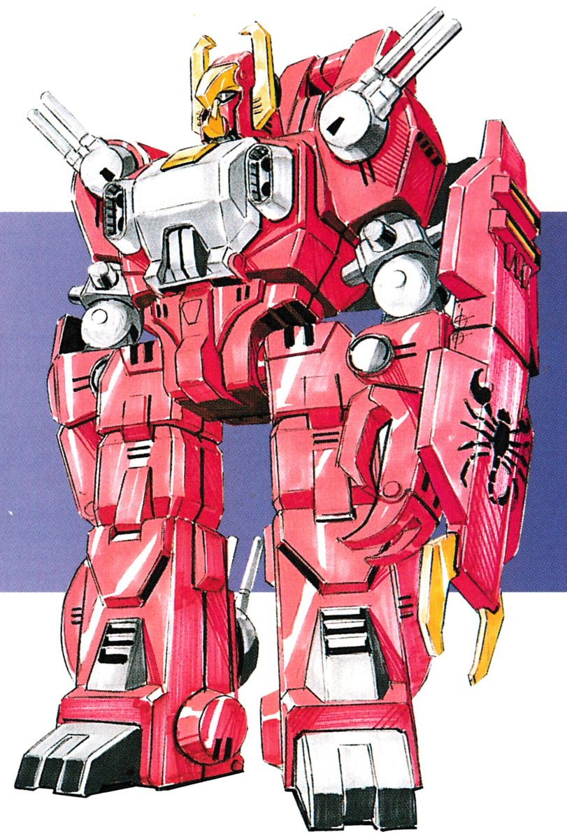 walruslaw's tweet image. How about a little more concept art from the Headmasters LD booklet. Here we have selection of concept art for Scorponok. He doesn't look too bad in hot pink but I still prefer the green and purple. TFRaw.com