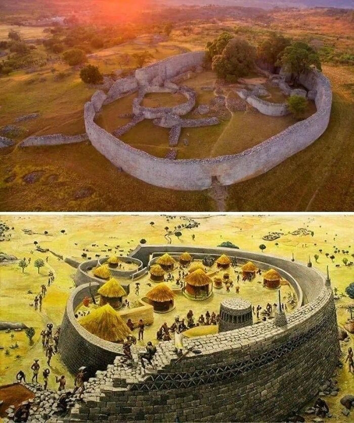 ralphmafiko's tweet image. Before Dubai there was The Great Zimbabwe