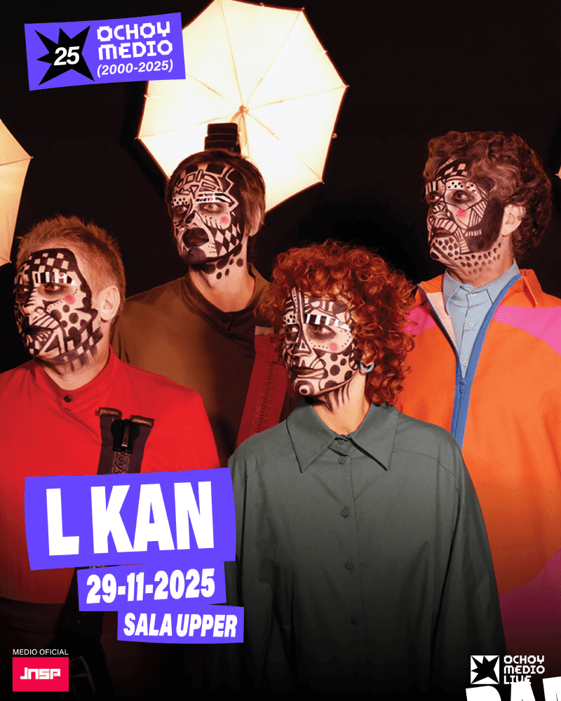 #Noticias. <a href="/lkan/">lkan</a> estarán en la Sala Upper de la mano de <a href="/ochoymedioclub/">Ochoymedio</a> 

j-musind.blogspot.com/2025/07/l-kan-…