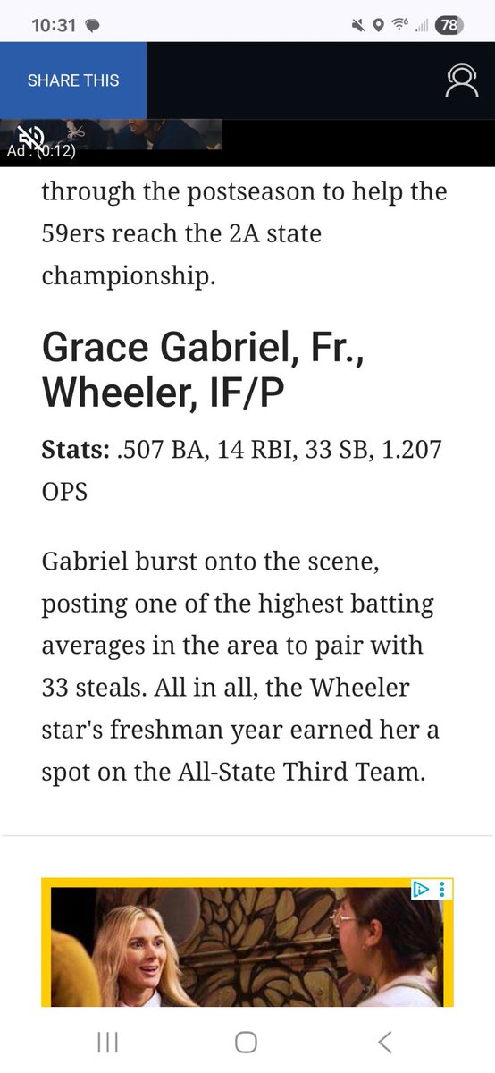 Grace Gabriel (@graceg_36) on Twitter photo Thank you NWI Times for naming me 2nd team All-Area. It is such an honor to be the only Freshman listed out of the 2 teams! Congrats to everyone that was recognized!
<a href="/nwi/">nwi.com</a> <a href="/BradleySoftball/">Bradley Softball</a> <a href="/CoachSWillis22/">Sarah Willis</a> <a href="/AlysssaMoreno/">Alyssa Moreno</a> <a href="/usf_softball/">USF Softball</a> <a href="/LewisSoftball/">Lewis Softball</a> <a href="/CoachBeckyPearl/">Becky Pearl</a> <a href="/LineDsoftball/">Line Drive Media</a> Thank you NWI Times for naming me 2nd team All-Area. It is such an honor to be the only Freshman listed out of the 2 teams! Congrats to everyone that was recognized!
<a href="/nwi/">nwi.com</a> <a href="/BradleySoftball/">Bradley Softball</a> <a href="/CoachSWillis22/">Sarah Willis</a> <a href="/AlysssaMoreno/">Alyssa Moreno</a> <a href="/usf_softball/">USF Softball</a> <a href="/LewisSoftball/">Lewis Softball</a> <a href="/CoachBeckyPearl/">Becky Pearl</a> <a href="/LineDsoftball/">Line Drive Media</a>