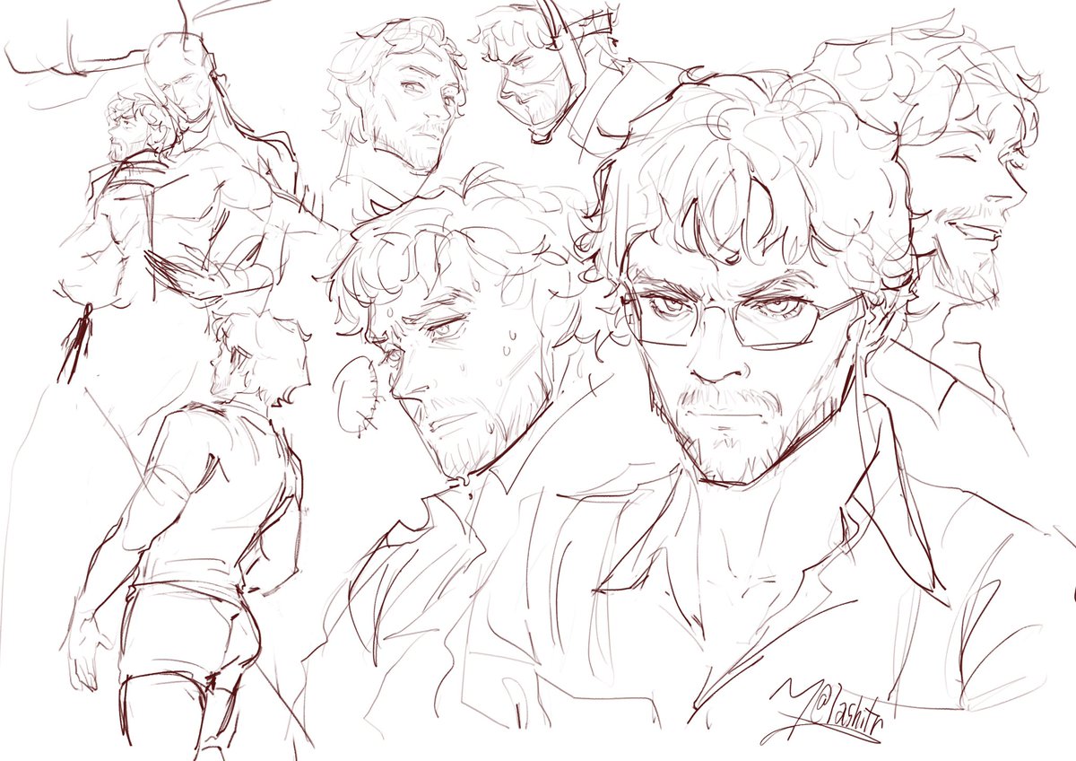 Will Graham doodles