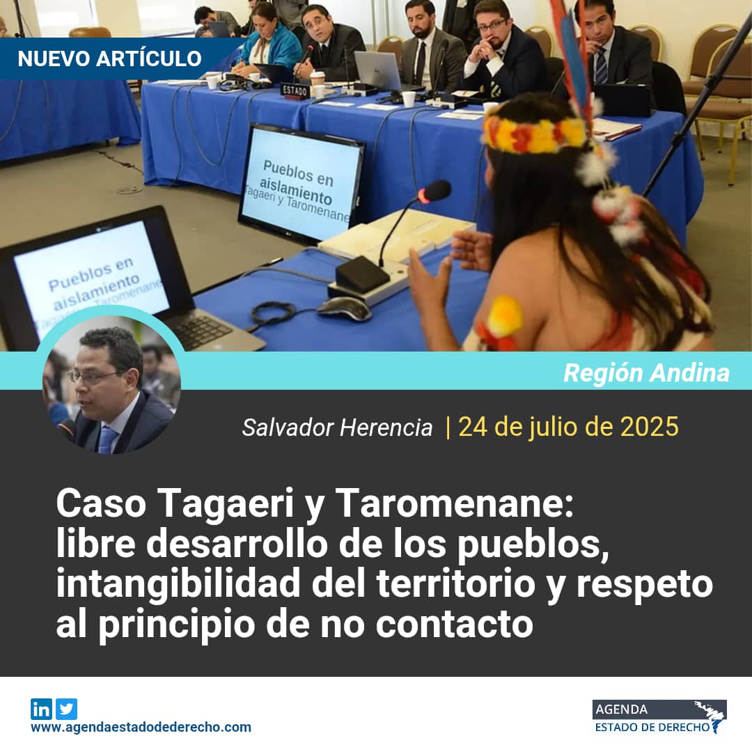 Caso Tagaeri y Taromenane: La CorteIDH aborda la protección de pueblos no contactados en Ecuador 🇪🇨🌳. Un fallo crucial sobre el derecho a existir y la #Autodeterminación. ¿Cómo impactará en la Amazonía? 

Lee el análisis de ✍️ Salvador Herencia-Carrasco, miembro del comité