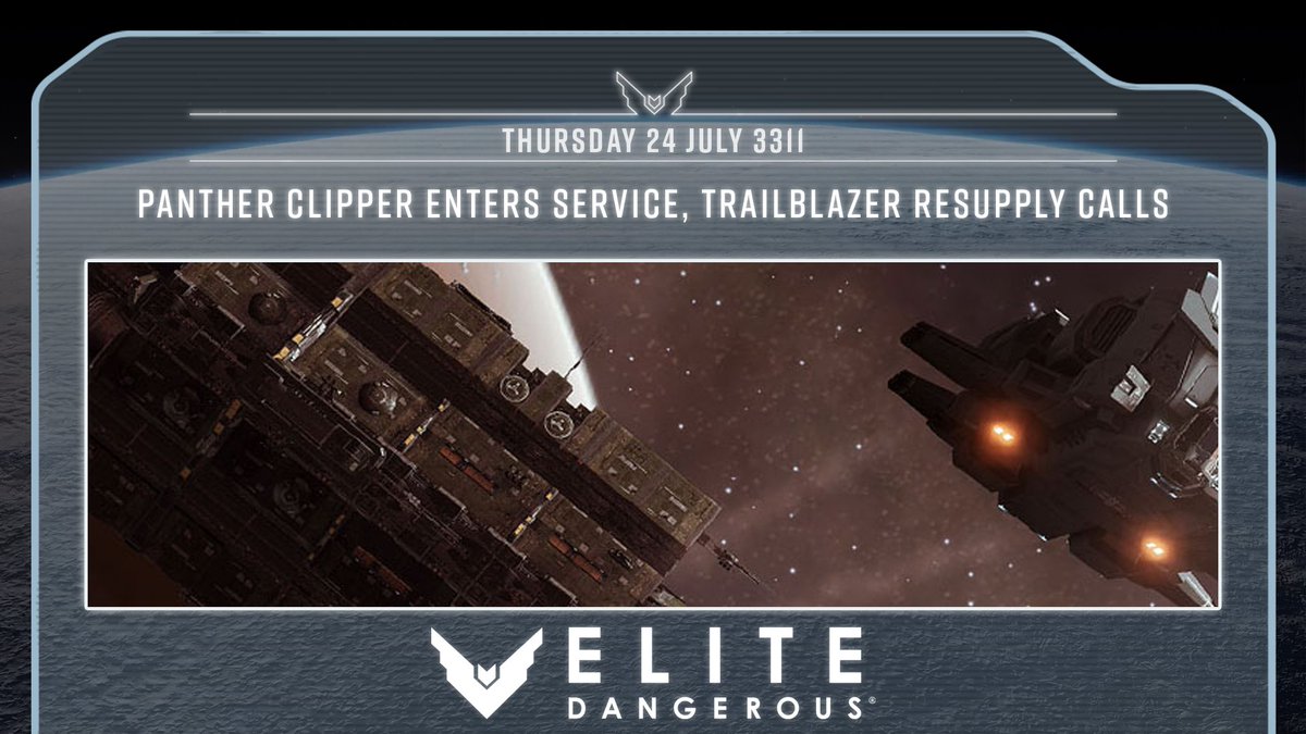 EliteDangerous's tweet image. 📰 Pilots are being asked to deliver aluminium, steel, titanium, and CMM composites to replenish Trailblazer megaship stock reserves as they supply humanity’s newest frontier regions.
🔗 elitedangerous.com/news/galnet/pa…