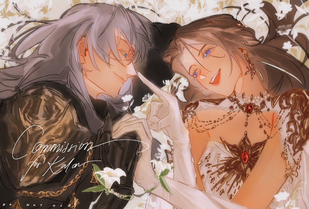 la66_06's tweet image. Commission for @/reospartner (^_^)v #xavier #LoveandDeepspace