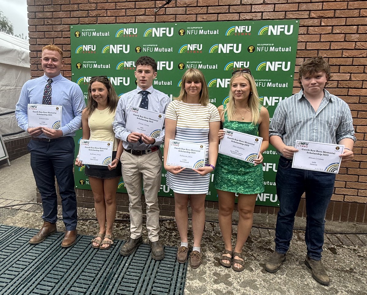 Abi Reader (@abireader) on Twitter photo Amazing week at <a href="/royalwelshshow/">Royal Welsh Agricultural Society</a> with <a href="/NFUCymru/">NFU Cymru 🚜</a>
Brilliant to catch up with so many members & chat to politicians & stakeholders about our ambitions & issues for the future of 🏴 farming
Highlights:
Media coverage on IHT & SFS
Wales Woman Farmer
Gareth Raw Rees Travel Scholarship Amazing week at <a href="/royalwelshshow/">Royal Welsh Agricultural Society</a> with <a href="/NFUCymru/">NFU Cymru 🚜</a>
Brilliant to catch up with so many members & chat to politicians & stakeholders about our ambitions & issues for the future of 🏴 farming
Highlights:
Media coverage on IHT & SFS
Wales Woman Farmer
Gareth Raw Rees Travel Scholarship