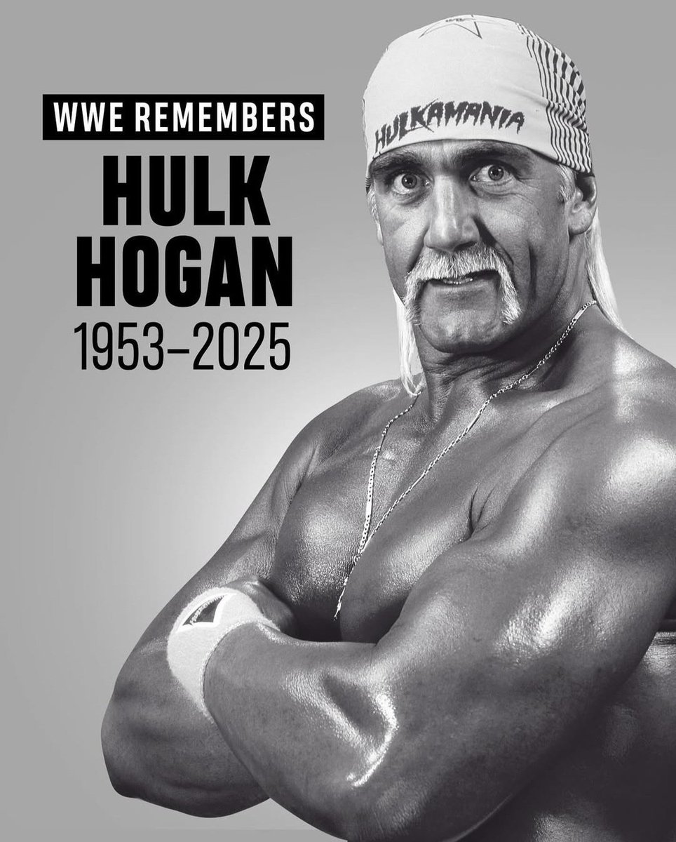 Confieso que no fuiste de mis Top-3 de favoritos, pero sí marcaste la era en la que empecé a ver WWF (ahora WWE) con tu Hulkmania... descansa en paz, Hogan... de seguro te han de haberte recibido Miss Elizabeth; MachoMan; Ultimate Warrior; Scott Hall; Andre The Giant y otros más.