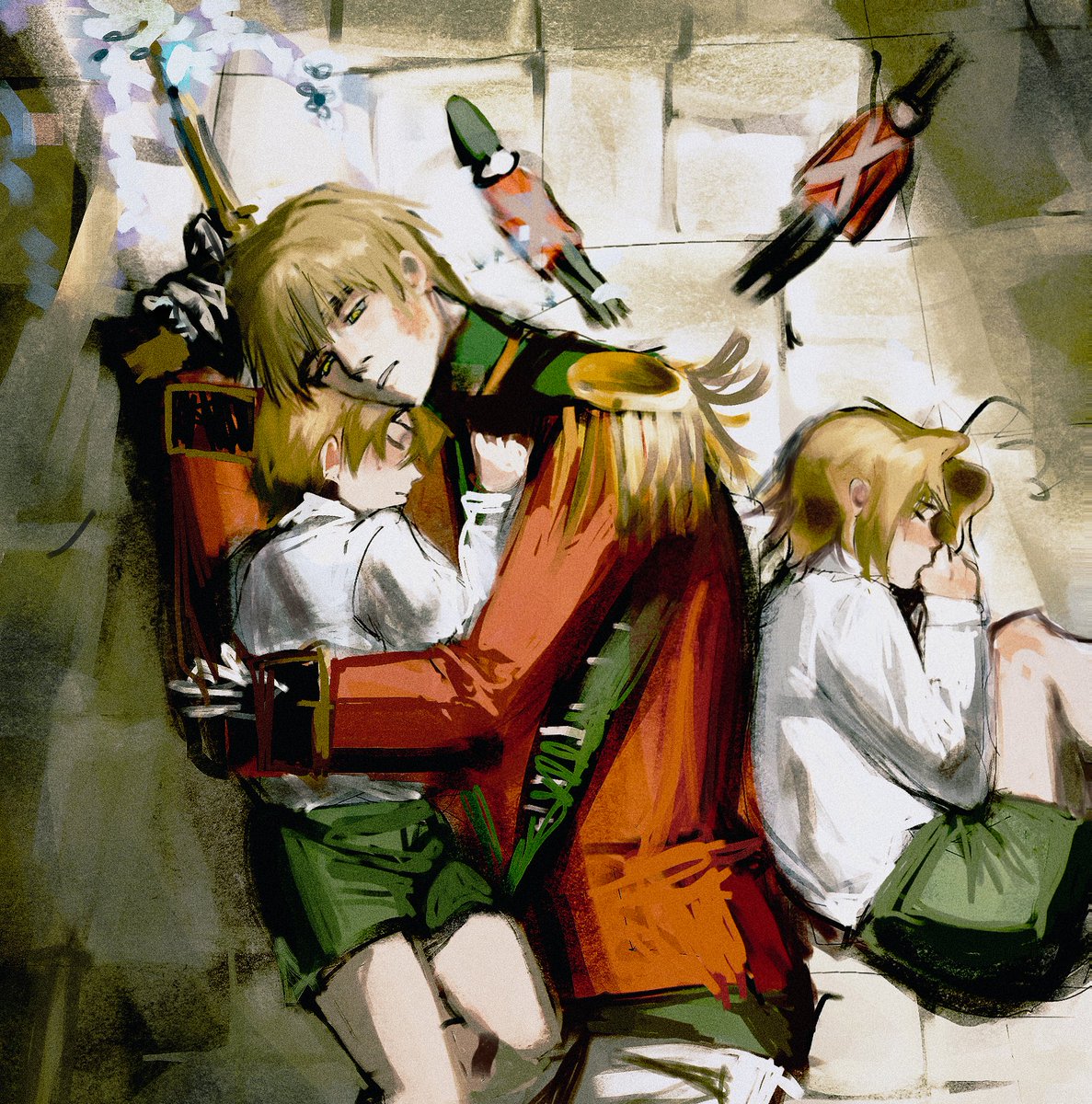 ketanuii's tweet image. old crap I finished colouring just so I can delete it