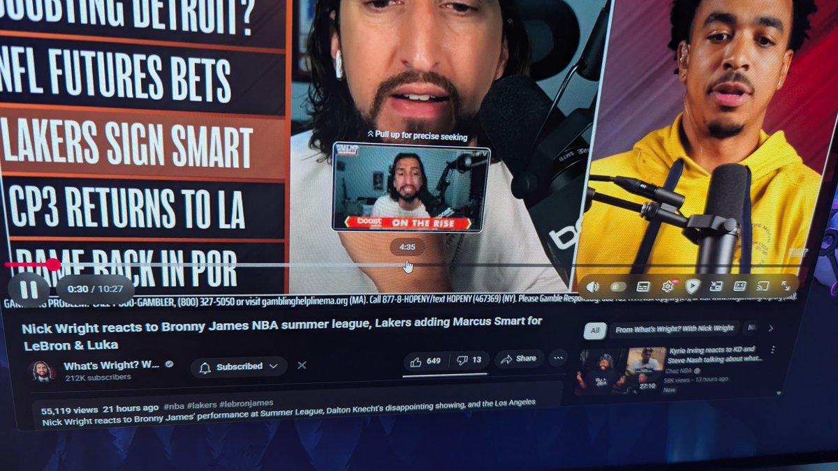nuttylmao's tweet image. The new YouTube player looks super awesome unless the popular opinion says otherwise in which case I hate it too!
