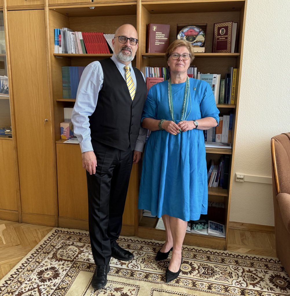 Fridrik Jonsson (@fridrikjonsson) on Twitter photo Honored to meet with <a href="/KLevchenkoUKR/">KaterynaLevchenko</a> today and discuss how to hold Russia accountable for conflict-related sexual violence as well as how Iceland can contribute to the Alliance for Gender-Responsive and Inclusive Recovery of Ukraine. Honored to meet with <a href="/KLevchenkoUKR/">KaterynaLevchenko</a> today and discuss how to hold Russia accountable for conflict-related sexual violence as well as how Iceland can contribute to the Alliance for Gender-Responsive and Inclusive Recovery of Ukraine.
