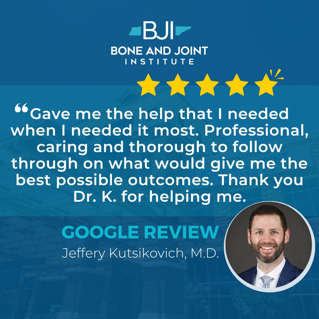 When you walk through our doors, we know one thing off the top: You're in a time of need. And when you're in a time of need, we're always here to help you get through it with the best possible outcome.

For more information on Dr. Jeffrey Kutsikovich ▶️ bit.ly/3oTQkcR