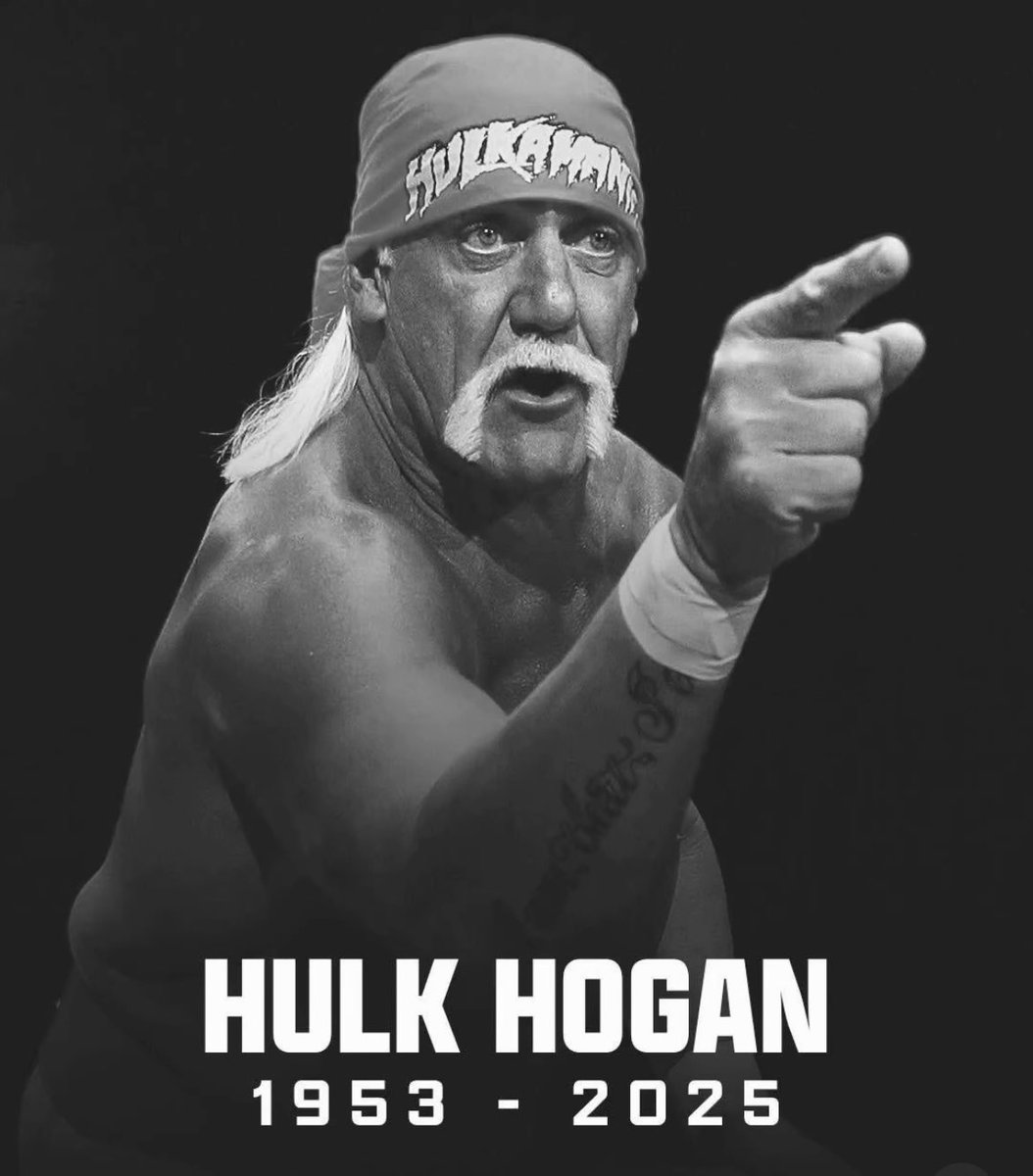 #RIPHULKHOGAN (born #TerryGeneBollea).