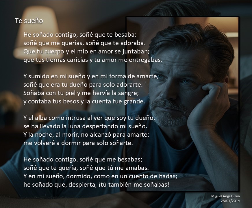 MASilva's tweet image. Te sueño...