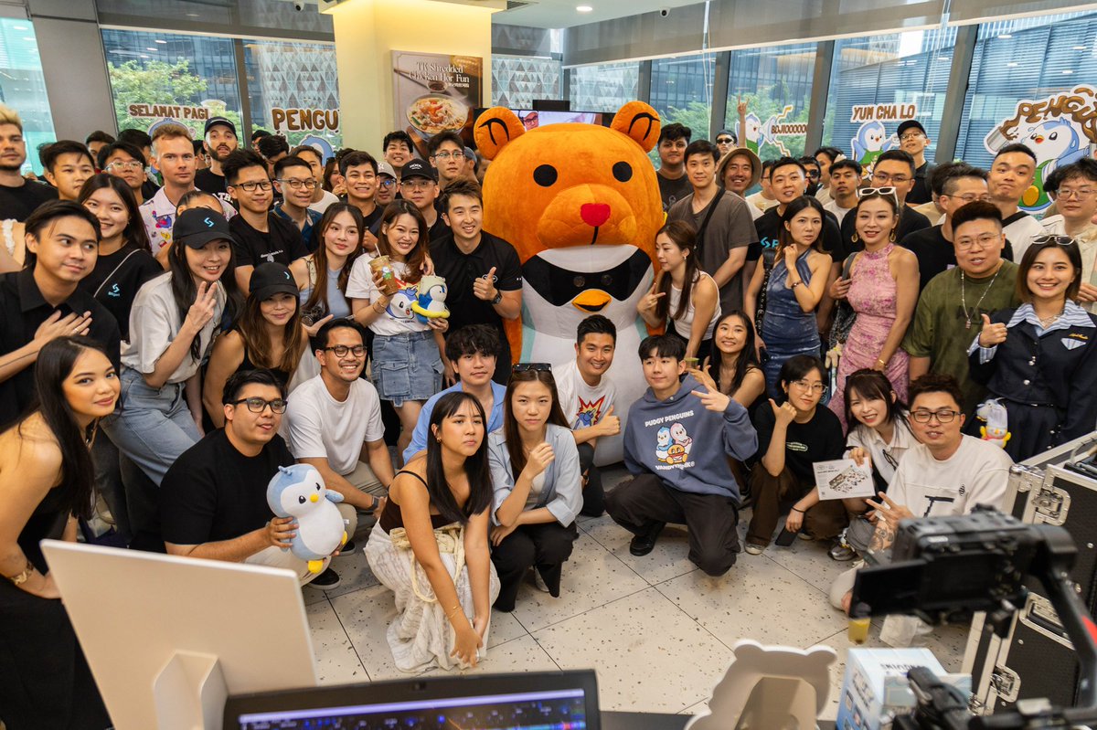 Web3长腿姐姐 (@jerenelim_web3) on Twitter photo 谢谢大家来玩!☕️🎧
<a href="/BitgetMY/">Bitget Malaysia 🇲🇾</a> x <a href="/pudgypenguins/">Pudgy Penguins</a> x <a href="/pudgymalaysia/">Pudgy Penguins Malaysia 🇲🇾</a> 第一次合作就这么炸,
马来西亚 coffee rave 成功打卡 ✅ <a href="/MalaysiaBCW/">MY Blockchain Week</a>
#Bitget #eventswithBitget 谢谢大家来玩!☕️🎧
<a href="/BitgetMY/">Bitget Malaysia 🇲🇾</a> x <a href="/pudgypenguins/">Pudgy Penguins</a> x <a href="/pudgymalaysia/">Pudgy Penguins Malaysia 🇲🇾</a> 第一次合作就这么炸,
马来西亚 coffee rave 成功打卡 ✅ <a href="/MalaysiaBCW/">MY Blockchain Week</a>
#Bitget #eventswithBitget