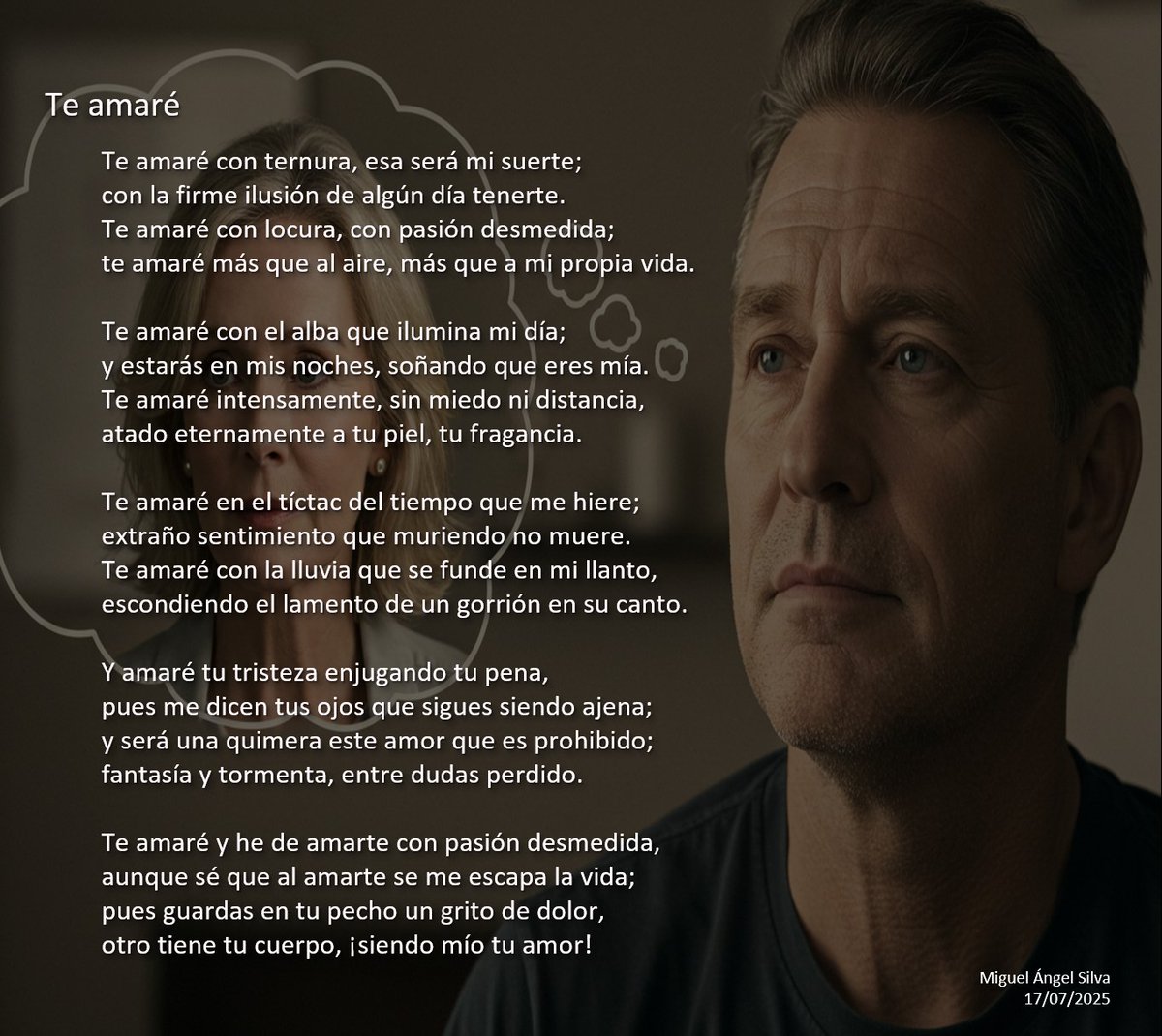 MASilva's tweet image. Te amaré...