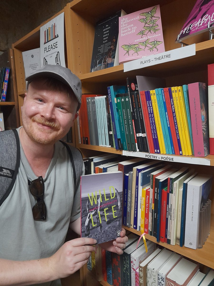 jamesliammcd's tweet image. On holiday in Montpellier and I was thrilled to spot my @NineArchesPress poetry collection Wild Life in Le Bookshop, the English language bookshop!