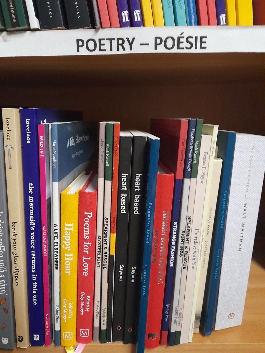 jamesliammcd's tweet image. On holiday in Montpellier and I was thrilled to spot my @NineArchesPress poetry collection Wild Life in Le Bookshop, the English language bookshop!