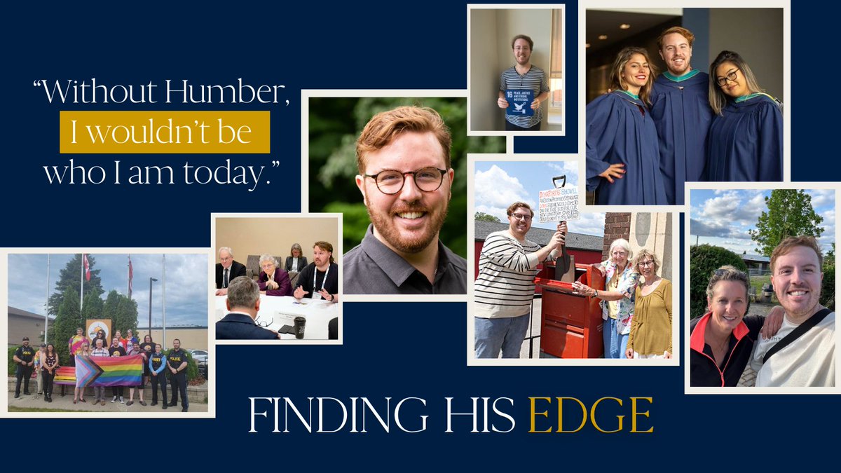 HumberAlumni's tweet image. Reece Van Breda is sparking influential change — from Kyiv’s first peaceful Pride March to supporting First Nations communities as an Engagement & Partnerships Coordinator and Municipal Councillor in Sioux Lookout.
A Humber International Development grad, he’s proof that…