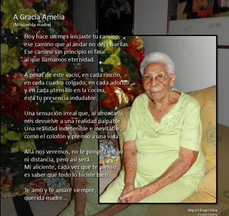 MASilva's tweet image. Elegía a mi madre...