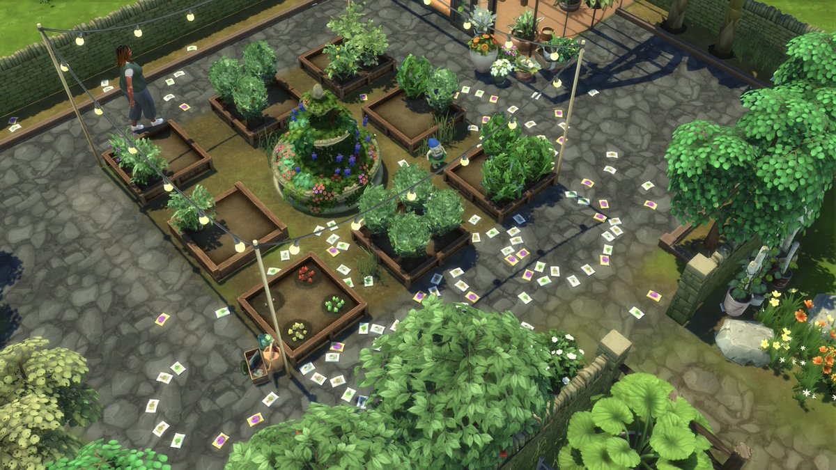 SimmerMikem's tweet image. I think the gnomes were too happy because what is this? 😂😭