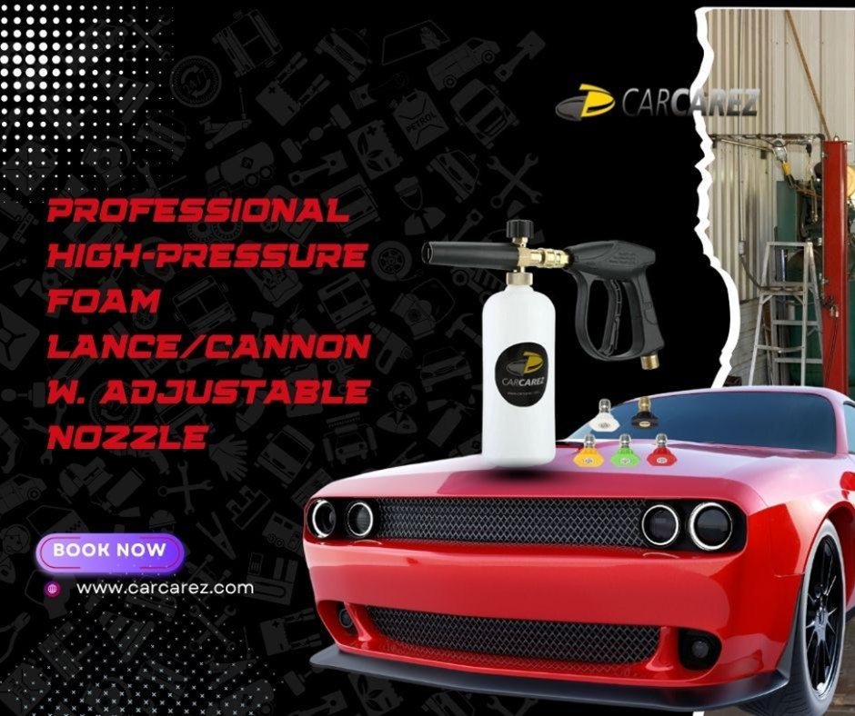 carcarez_usa's tweet image. 🚗✨ Enhance Your Car Care Routine with Our Premium High-Pressure Foam Sprayer! ✨🚗

More Info: carcarez.com/collections/bl…

#CarCare #AutoDetailing #FoamSprayer #CarCleaning #VehicleMaintenance #ProfessionalTools