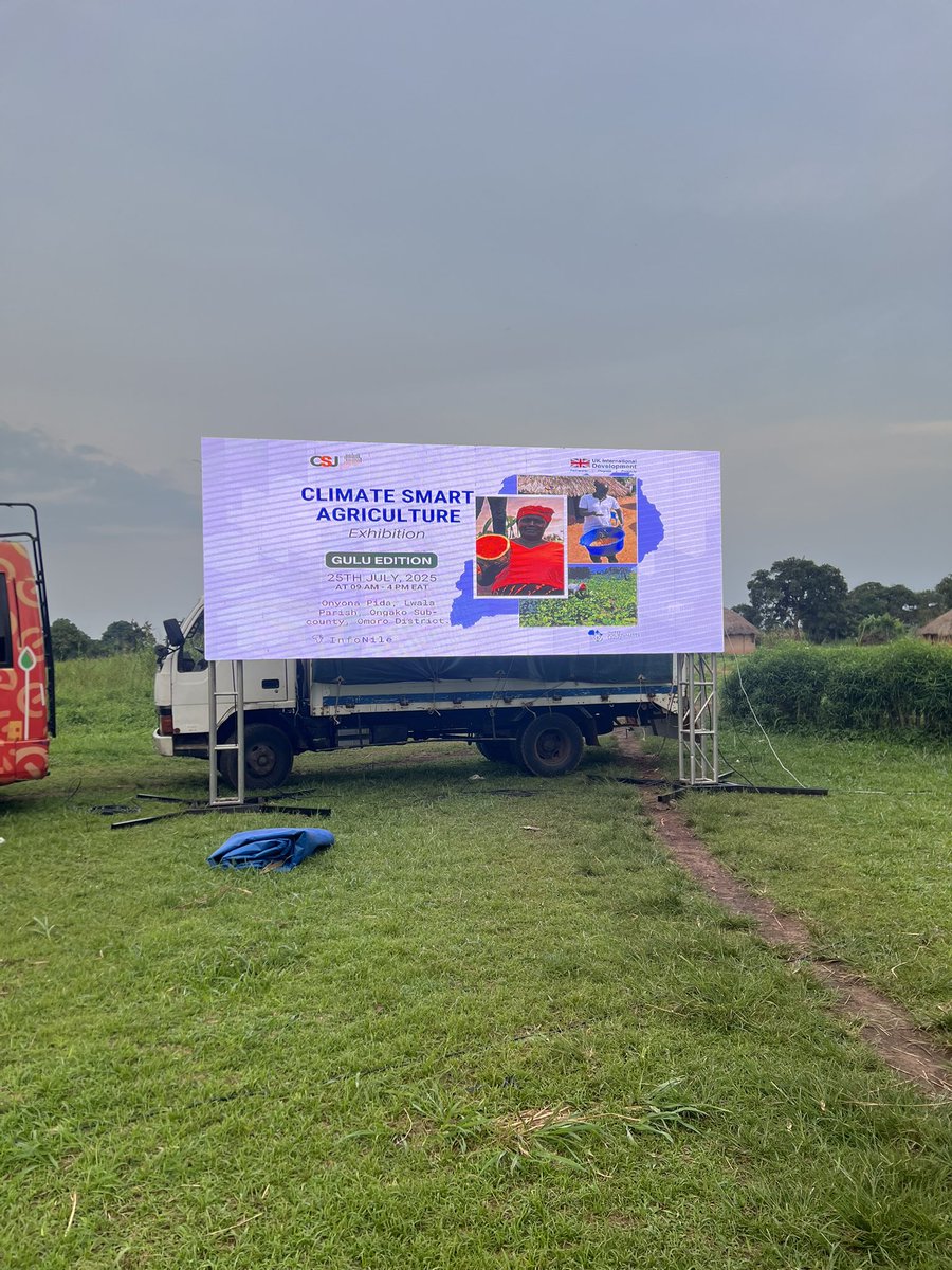 PRwoth's tweet image. All is set for tomorrow!!!
Bridging the climate information gap in Uganda's agriculture sector! @infoNILE, in partnership with @csjuganda, presents the "Climate Smart Agriculture Exhibition”
We shall also have the @IMChallengeug team on ground with an audio-visual drama on CSA